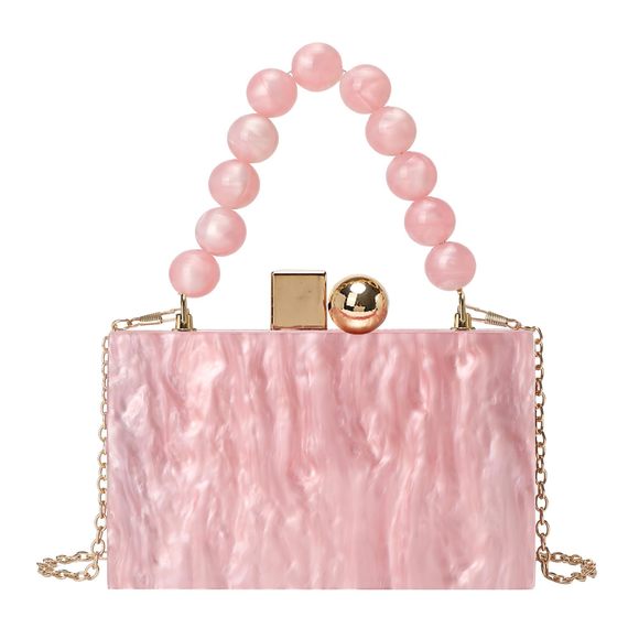 Acrylic Clutch Purses Evening Clutch Bag Purse Handbag Wedding o_o - Picture 1 of 4